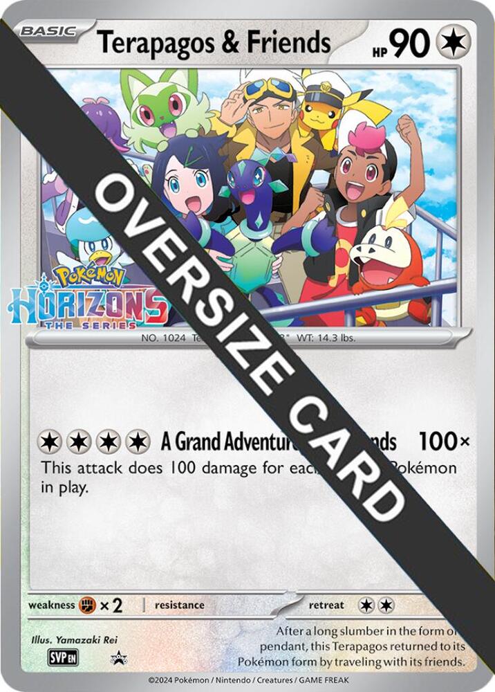 Terapagos & Friends - Jumbo Cards