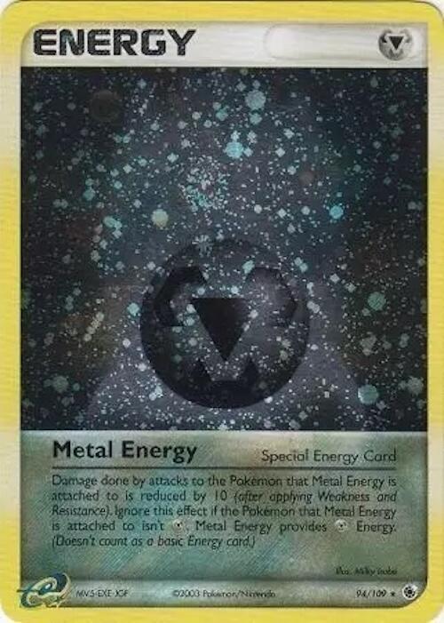 Metal Energy (Special) - 94/109 - League & Championship Cards