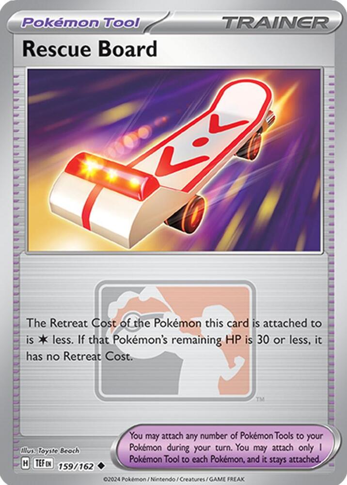 Rescue Board - 159/162 (League Promo) - League & Championship Cards