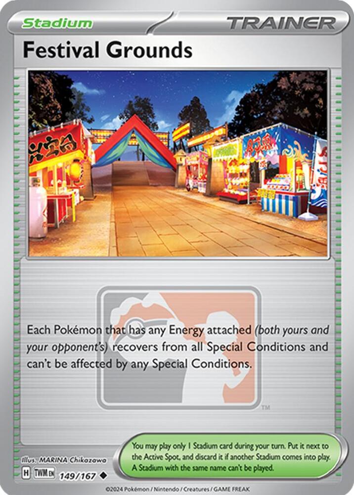 Festival Grounds - 149/167 (League Promo) - League & Championship Cards