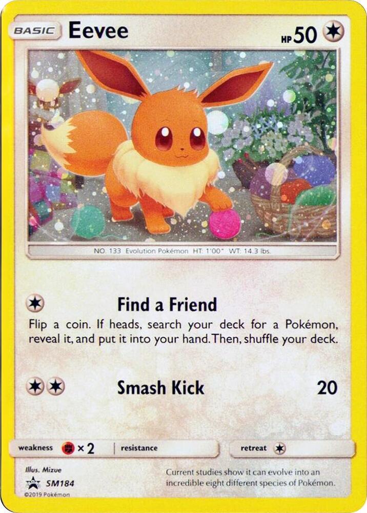 Eevee - SM184 (Cosmos Holo) - SM Promos