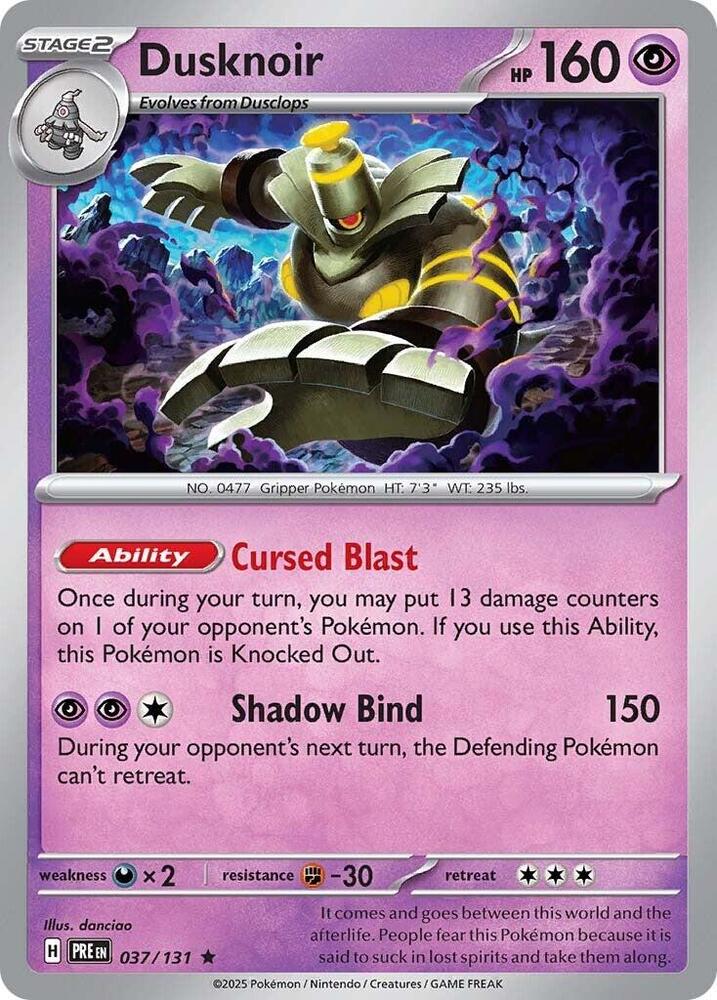 Dusknoir - SV: Prismatic Evolutions