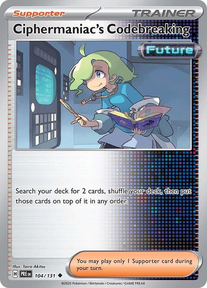 Ciphermaniac's Codebreaking - SV: Prismatic Evolutions