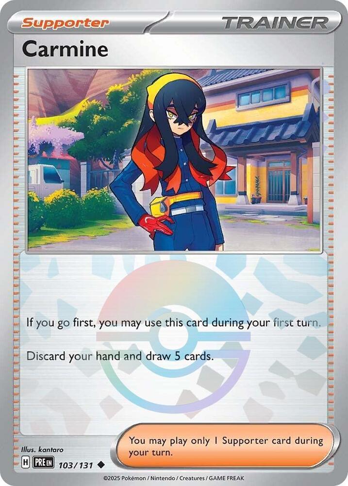 Carmine (Poke Ball Pattern) - SV: Prismatic Evolutions