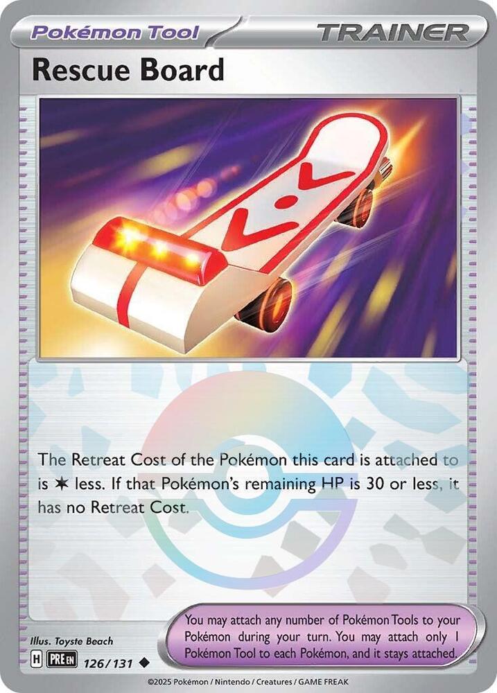 Rescue Board (Poke Ball Pattern) - SV: Prismatic Evolutions