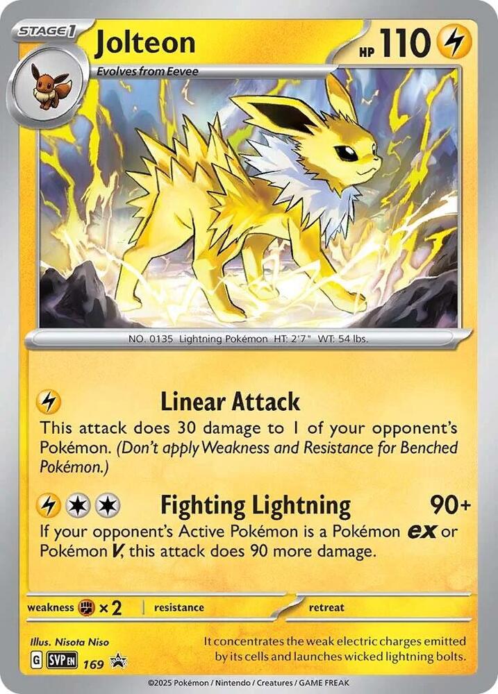 Jolteon - 169 - SV: Scarlet & Violet Promo Cards