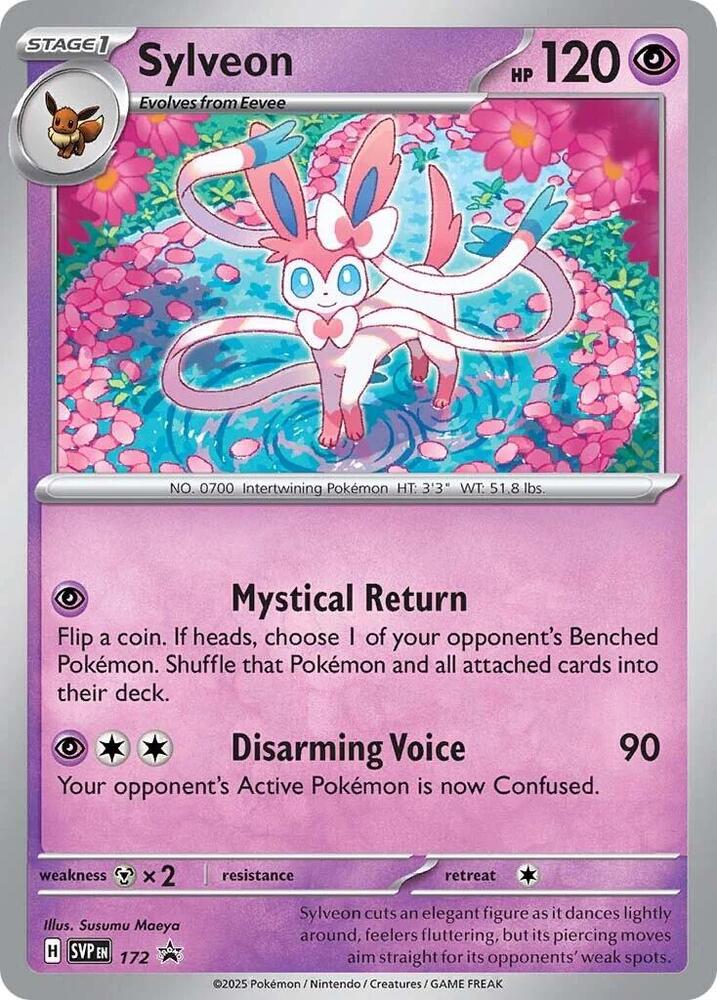 Sylveon - 172 (Cosmos Holo) - SV: Scarlet & Violet Promo Cards