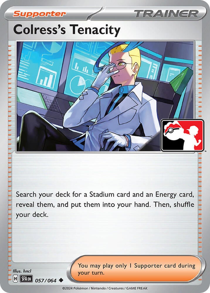 Colress's Tenacity - 057/064 - Prize Pack Series Cards