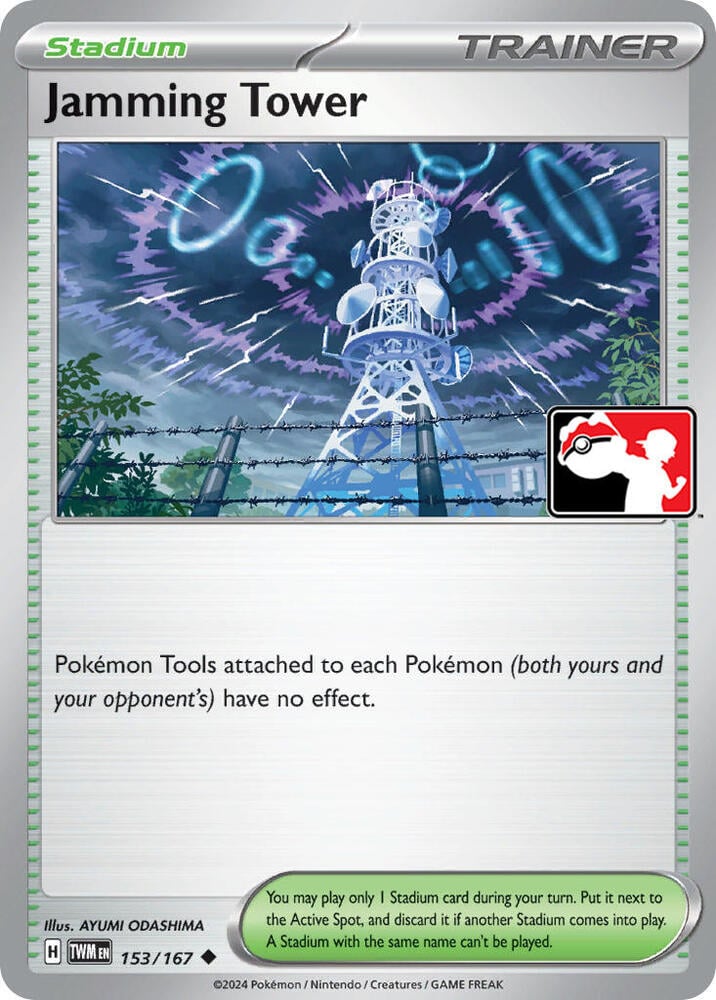 Jamming Tower - 153/167 - Prize Pack Series Cards
