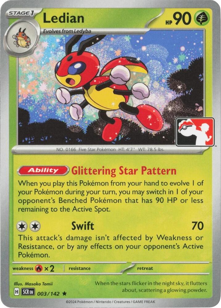 Ledian - 003/142 - Prize Pack Series Cards
