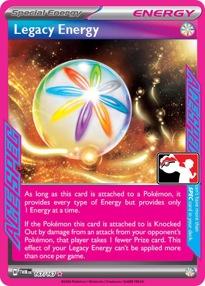 Legacy Energy - 167/167 - Prize Pack Series Cards