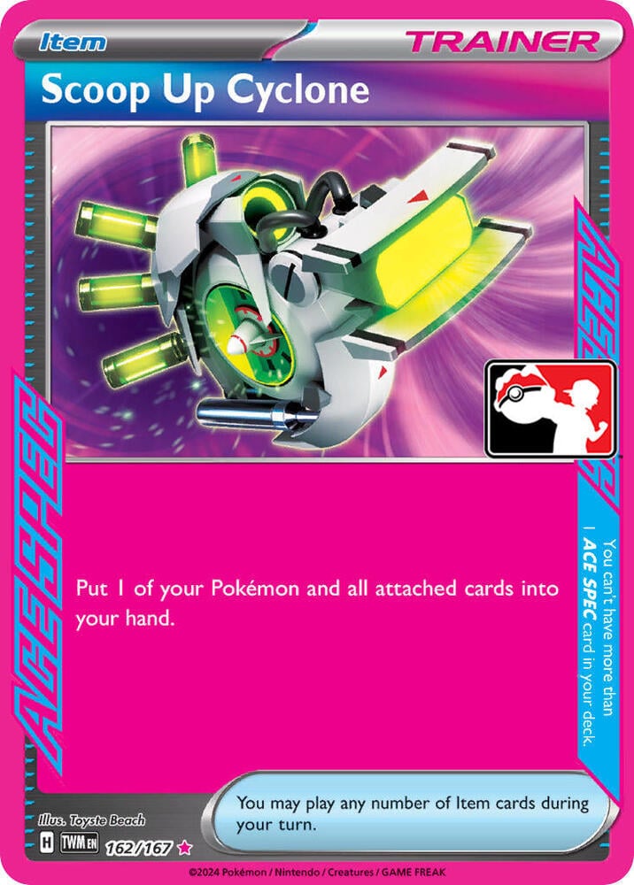 Scoop Up Cyclone - 162/167 - Prize Pack Series Cards