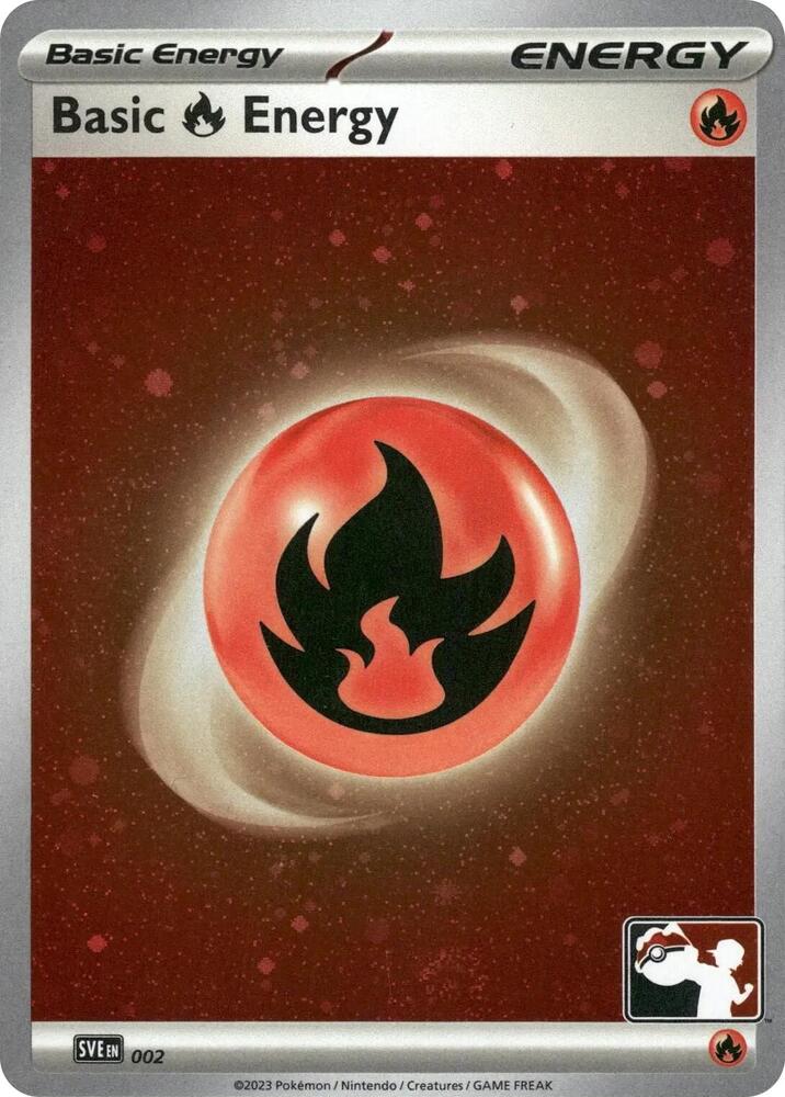 Basic Fire Energy - 002 (Cosmos Holo) - Prize Pack Series Cards
