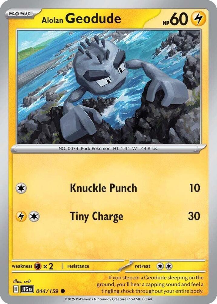 Alolan Geodude - SV09: Journey Together