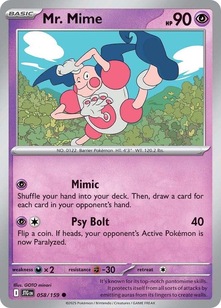 Mr. Mime - SV09: Journey Together