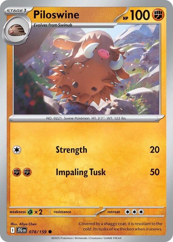 Piloswine - SV09: Journey Together