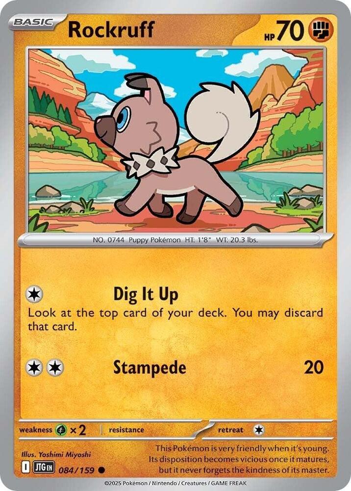 Rockruff - SV09: Journey Together