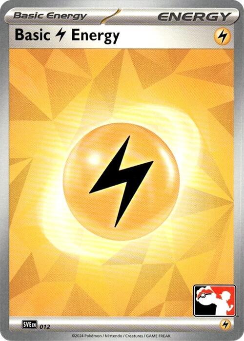 Basic Lightning Energy - 012 - Prize Pack Series Cards