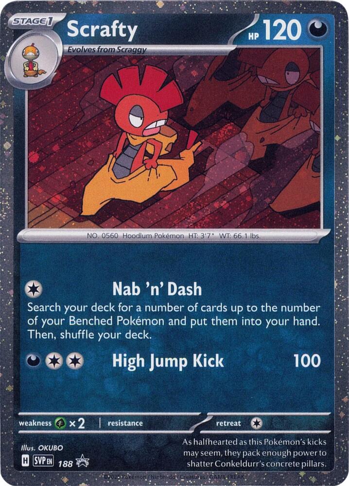 Scrafty (Cosmos Holo)