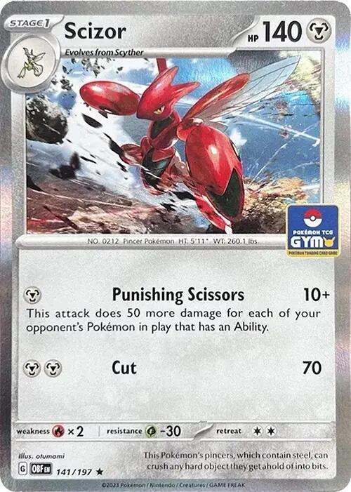 Scizor (Pokemon Gym Promo)