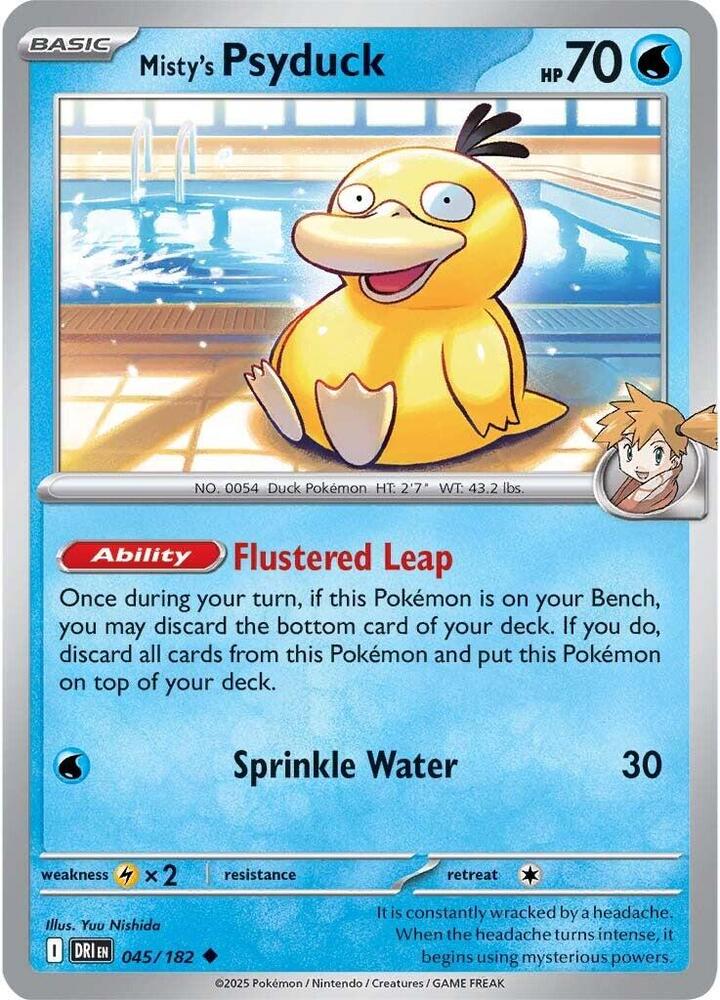 Misty's Psyduck - SV10: Destined Rivals