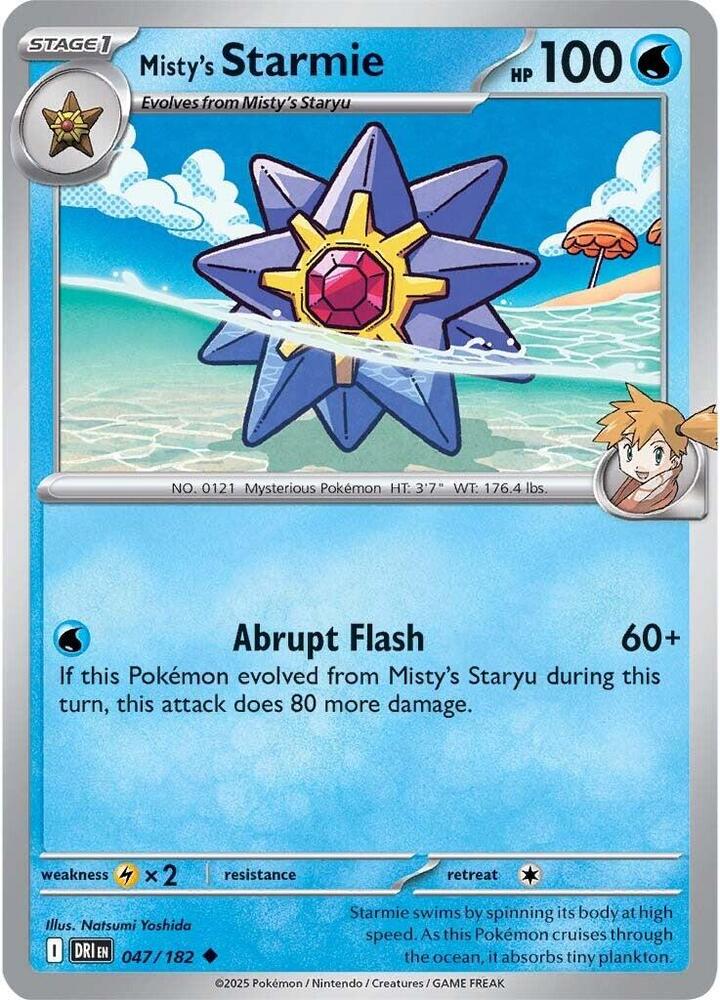 Misty's Starmie - SV10: Destined Rivals