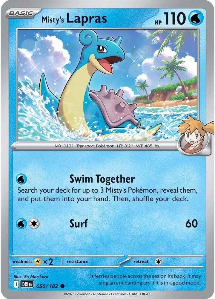 Misty's Lapras - SV10: Destined Rivals