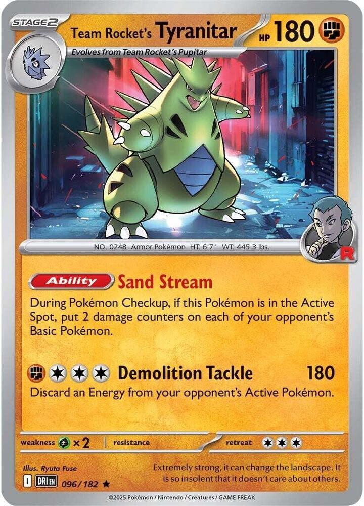 Team Rocket's Tyranitar - SV10: Destined Rivals