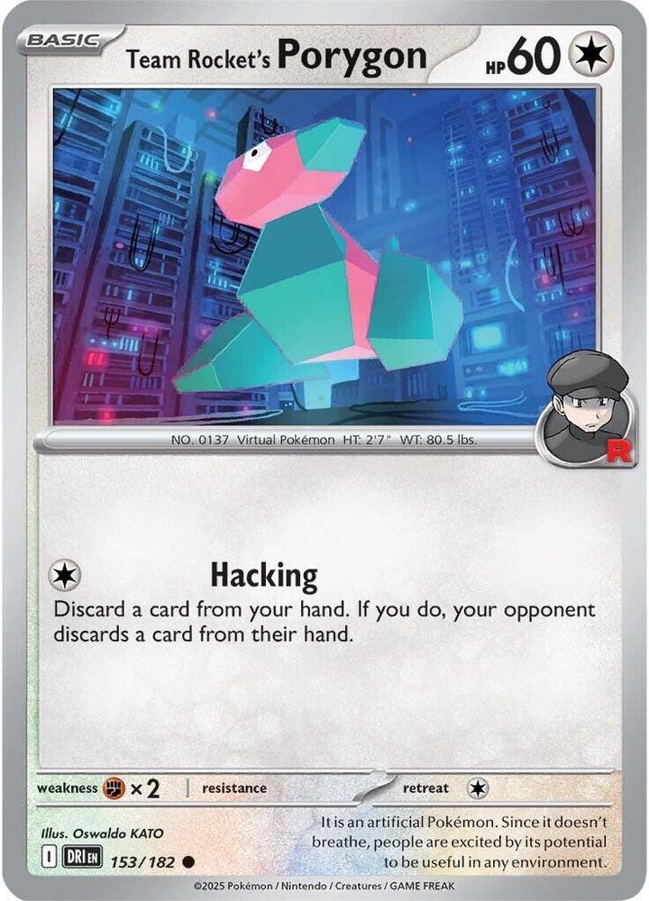 Team Rocket's Porygon - SV10: Destined Rivals