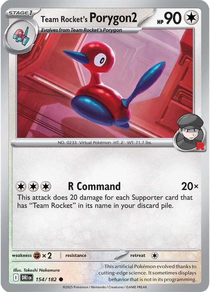 Team Rocket's Porygon2 - SV10: Destined Rivals