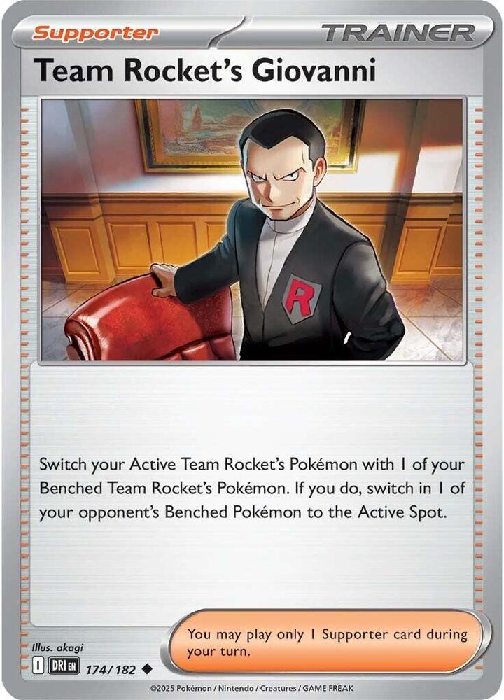 Team Rocket's Giovanni - SV10: Destined Rivals