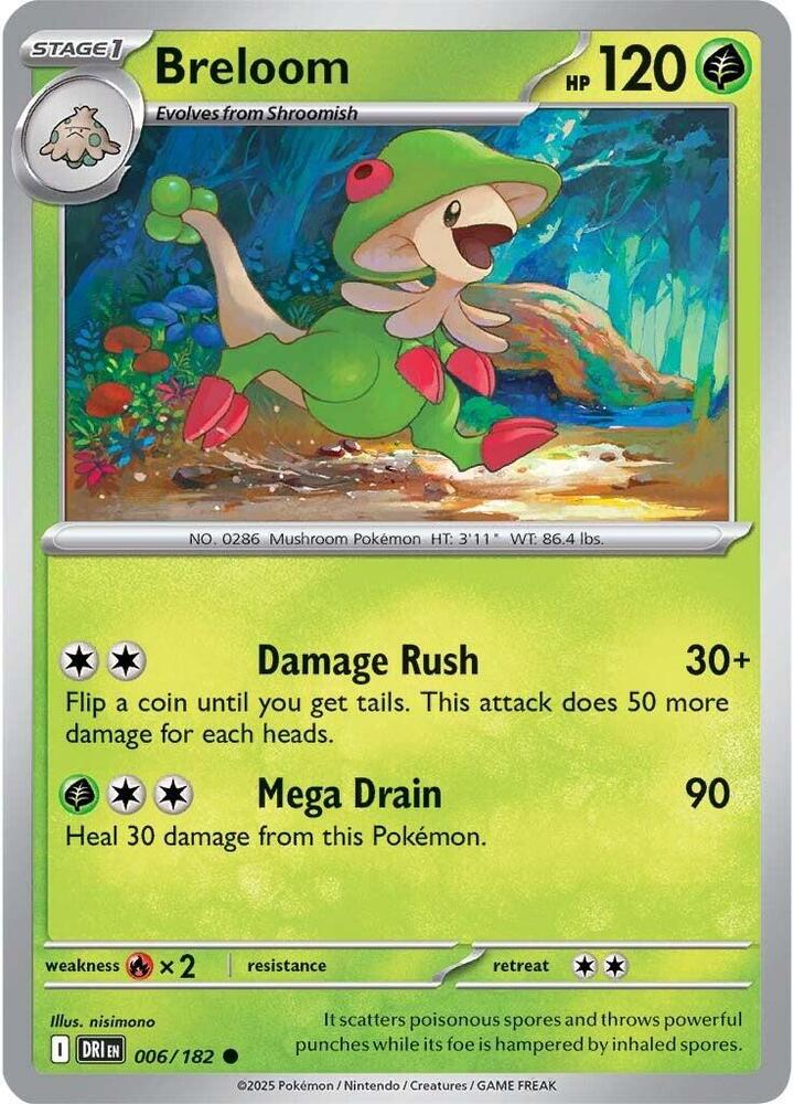 Breloom - SV10: Destined Rivals