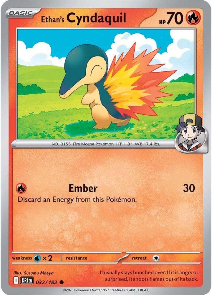 Ethan's Cyndaquil - SV10: Destined Rivals