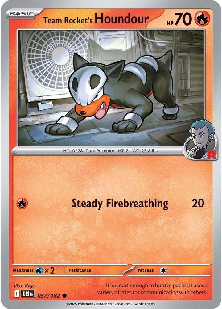 Team Rocket's Houndour - SV10: Destined Rivals