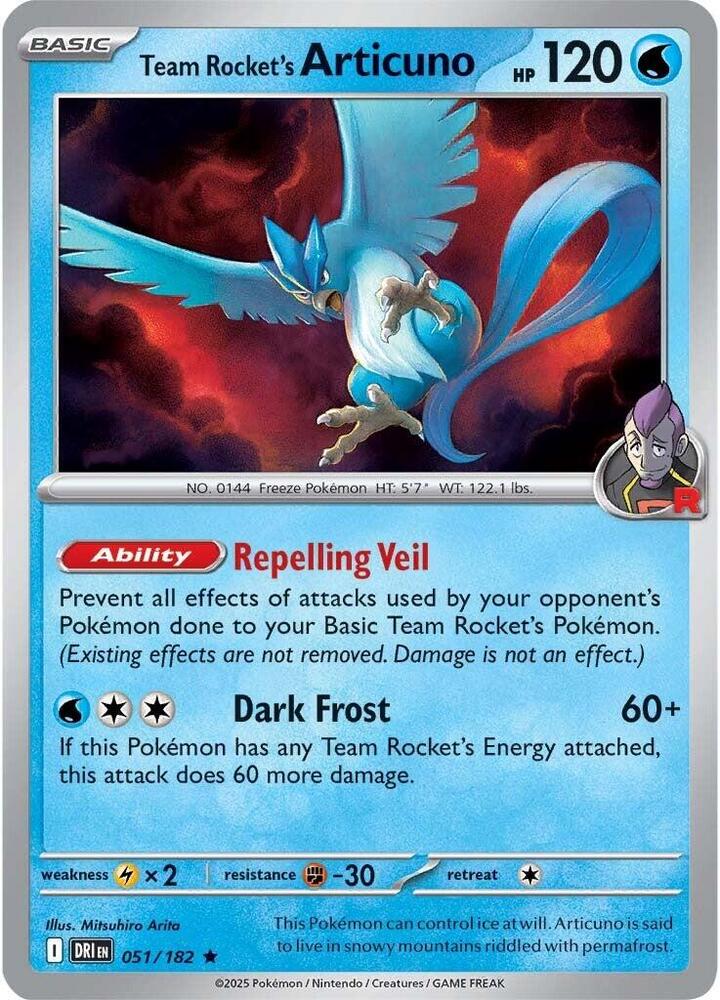 Team Rocket's Articuno - SV10: Destined Rivals