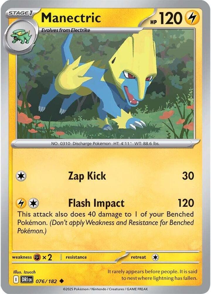 Manectric - SV10: Destined Rivals