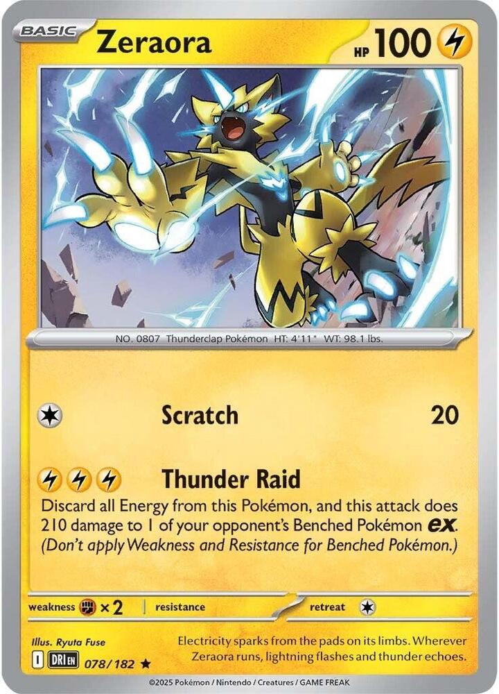 Zeraora - SV10: Destined Rivals