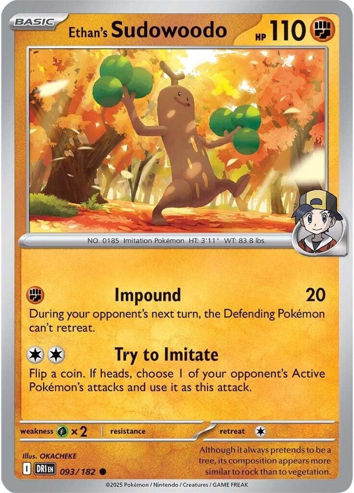 Ethan's Sudowoodo - SV10: Destined Rivals