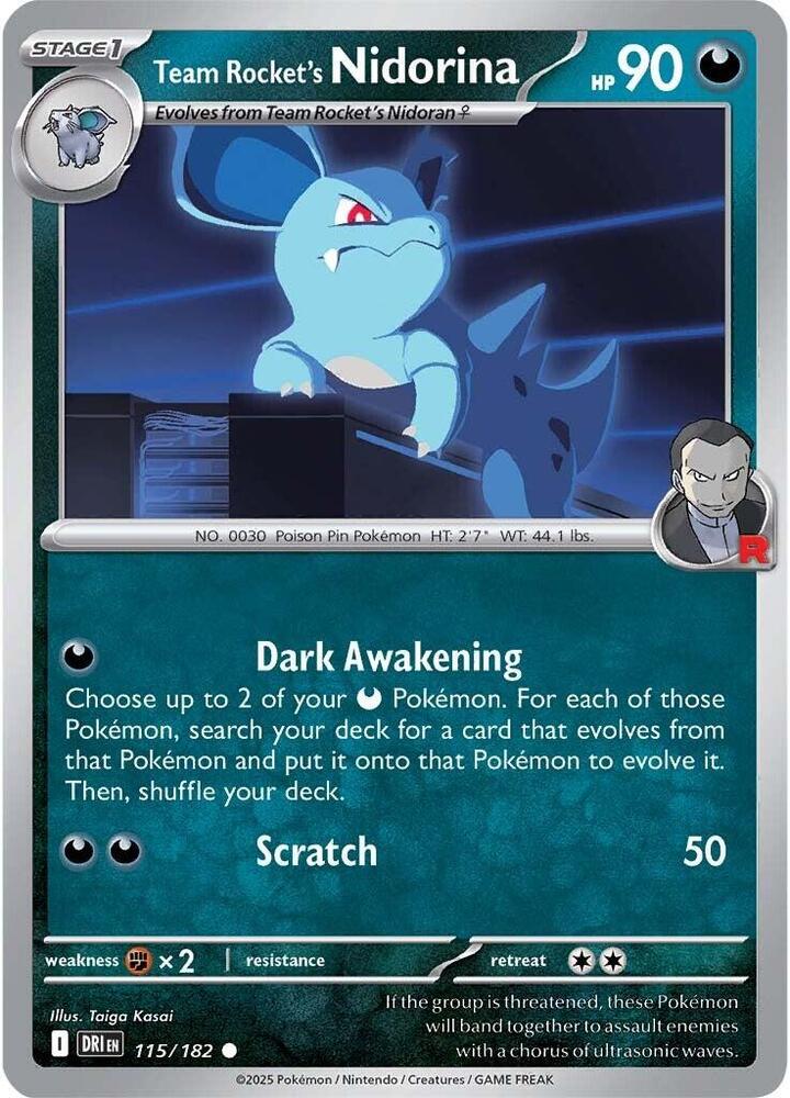 Team Rocket's Nidorina - SV10: Destined Rivals