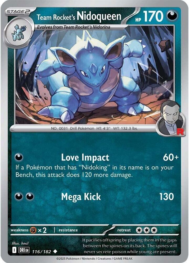 Team Rocket's Nidoqueen - SV10: Destined Rivals