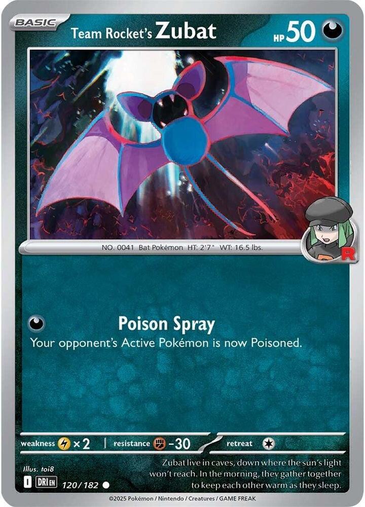Team Rocket's Zubat - SV10: Destined Rivals