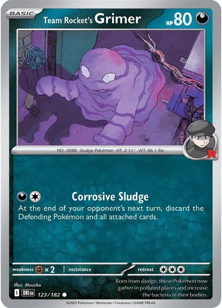 Team Rocket's Grimer - SV10: Destined Rivals