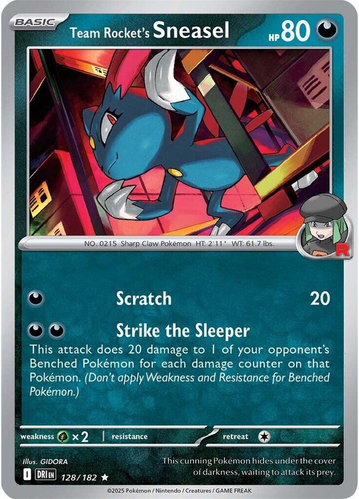 Team Rocket's Sneasel - SV10: Destined Rivals