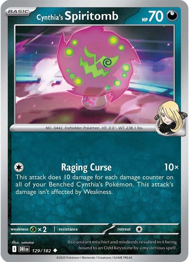 Cynthia's Spiritomb - SV10: Destined Rivals