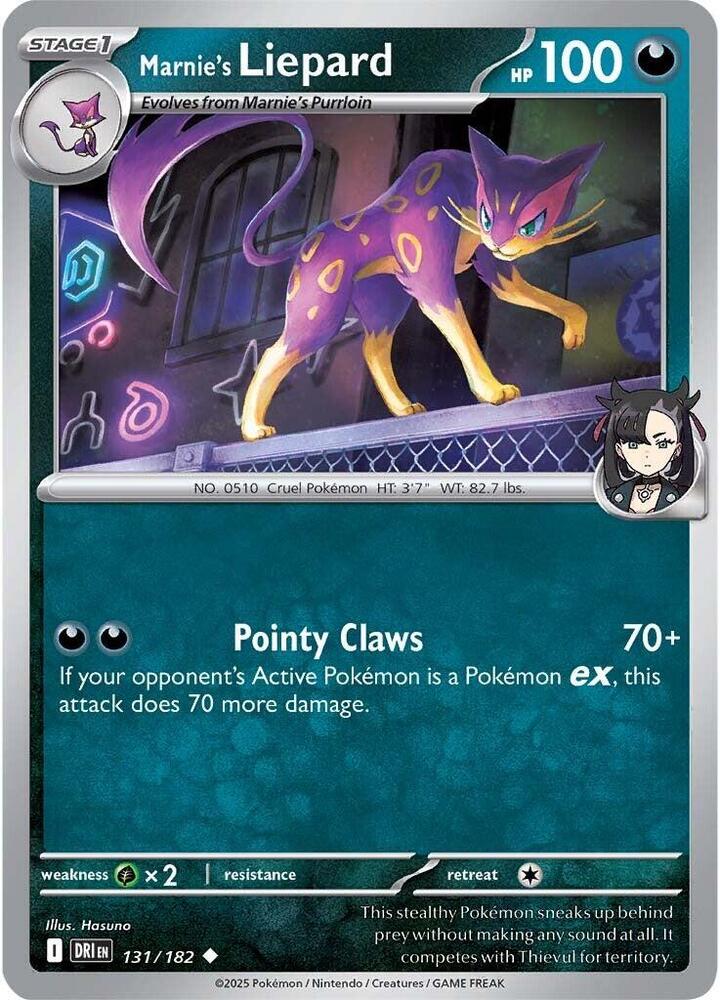 Marnie's Liepard - SV10: Destined Rivals