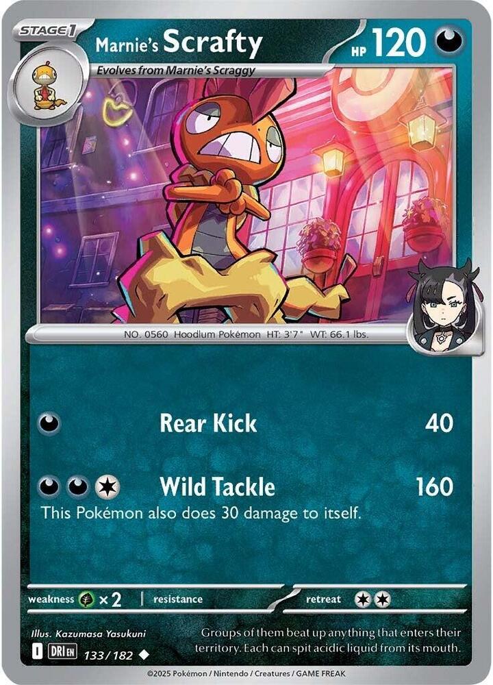 Marnie's Scrafty - SV10: Destined Rivals