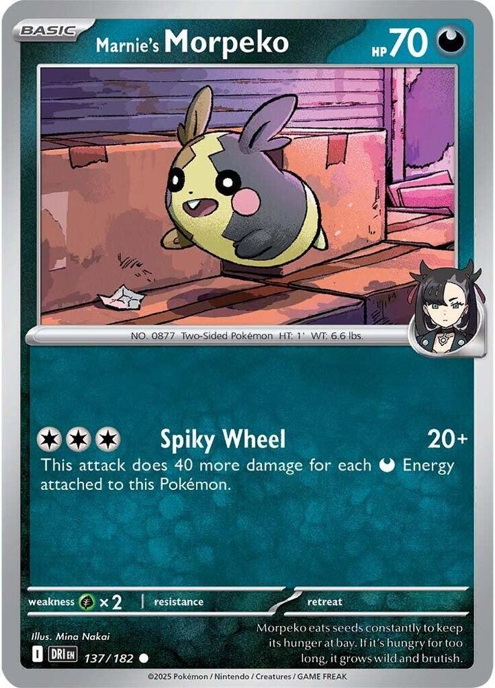 Marnie's Morpeko - SV10: Destined Rivals