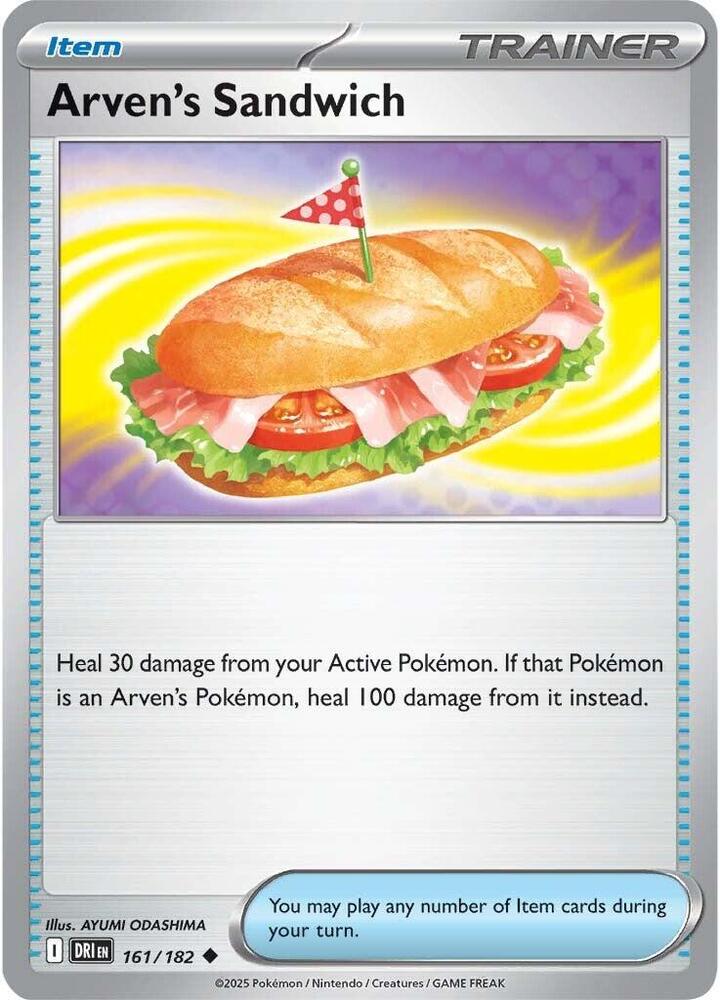 Arven's Sandwich - SV10: Destined Rivals