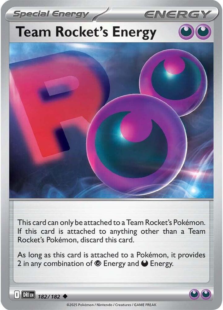 Team Rocket's Energy - SV10: Destined Rivals