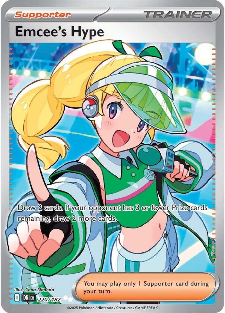 Emcee's Hype - 220/182 - SV10: Destined Rivals